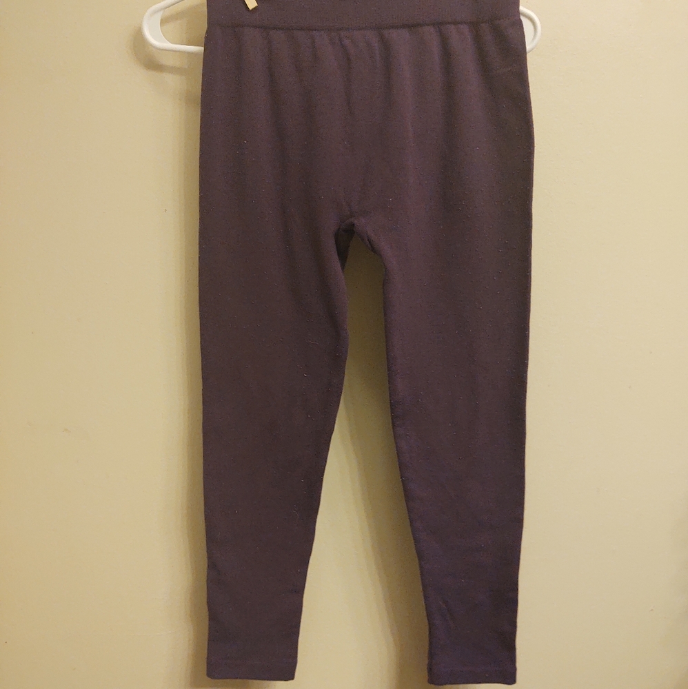 Purple leggings